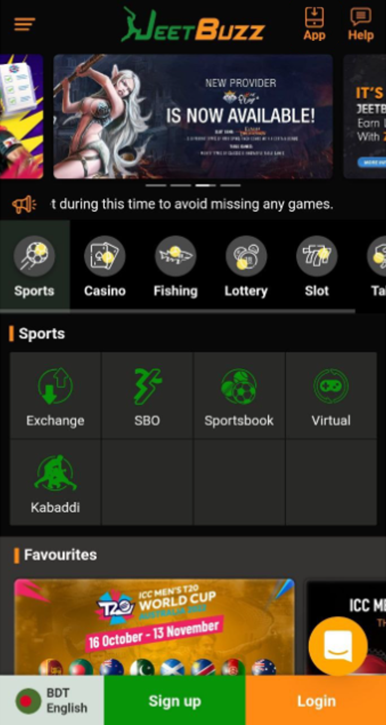 Jeetbuzz App Screenshot 1