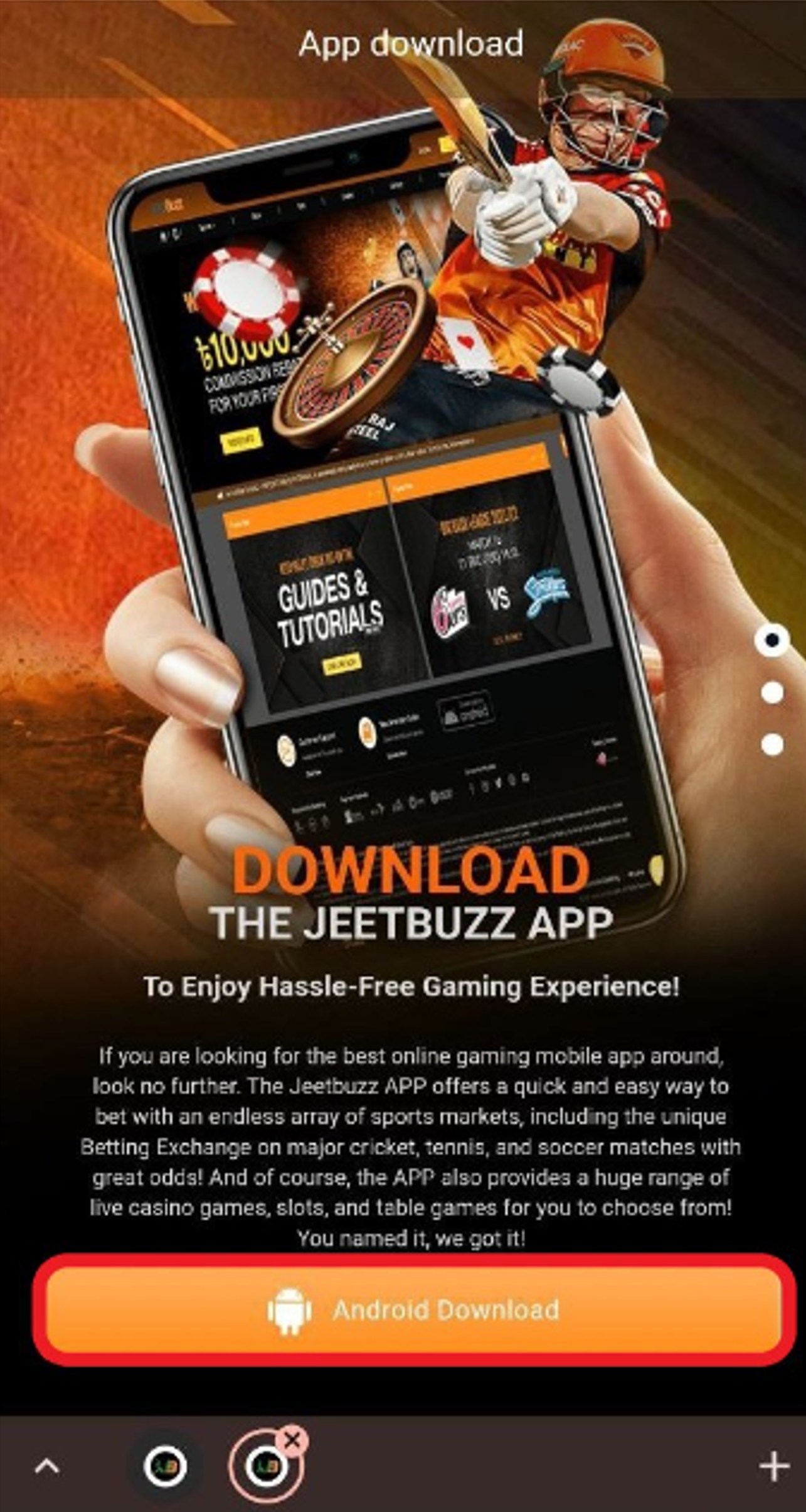 Jeetbuzz App Screenshot 3