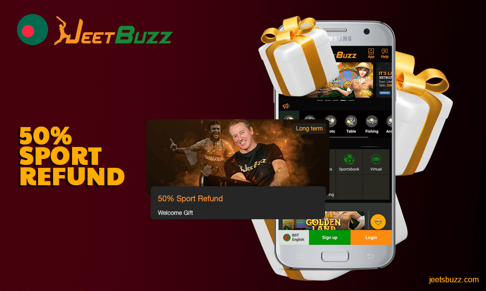 Information How to claim Jeetbuzz 50% Sport Refund