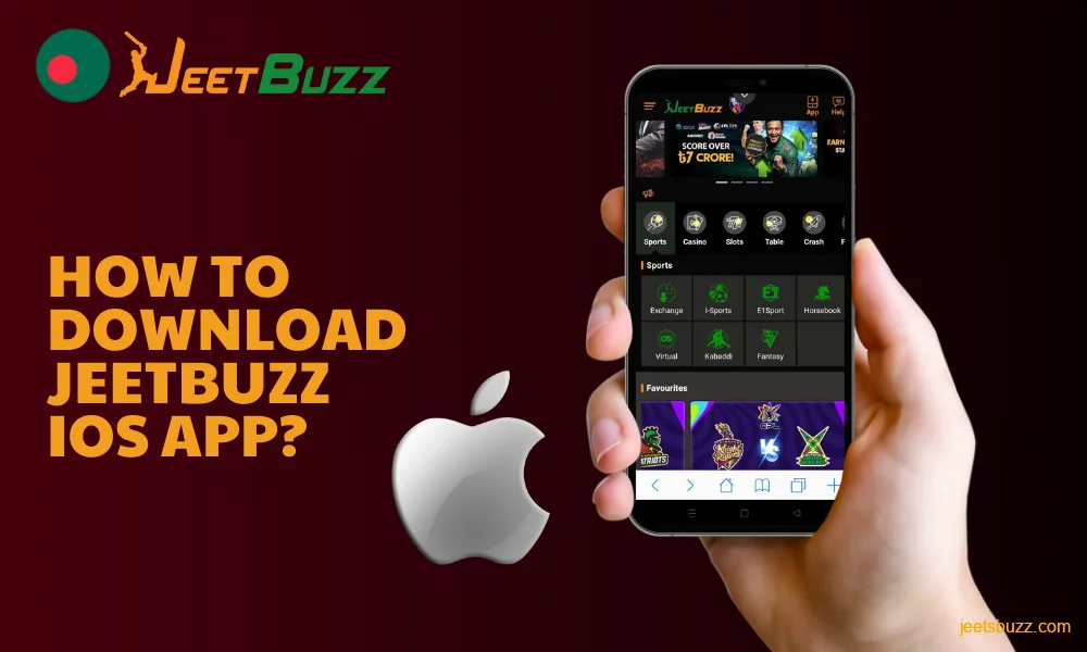 Users from Bangladesh can download the Jeetbuzz iOS app by adding the website to their home screen via Safari: Share and then Add to Home Screen