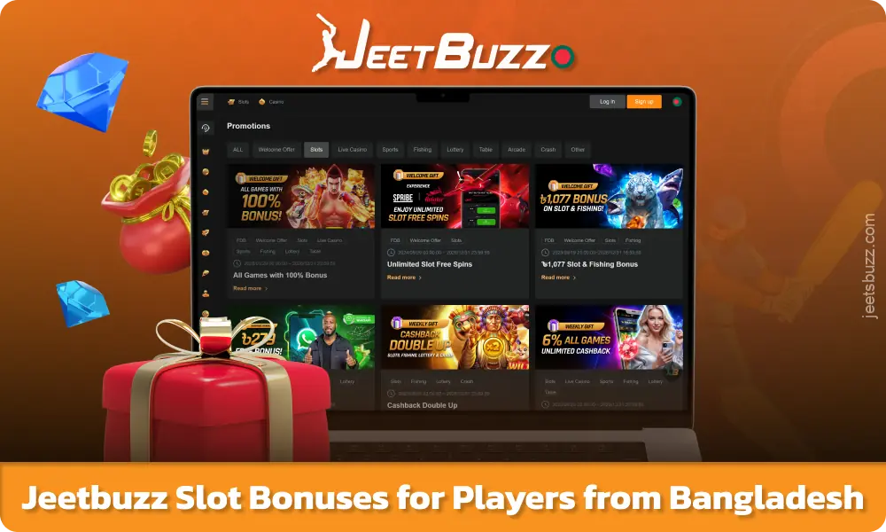 প্রকৃত অর্থের জন্য Jeetbuzz স্লট খেলতে, বাংলাদেশের খেলোয়াড়দের নিবন্ধন করতে হবে, তাদের ব্যালেন্স টপ আপ করতে হবে, একটি স্লট নির্বাচন করতে হবে এবং রিলগুলি ঘোরানো শুরু করতে হবে