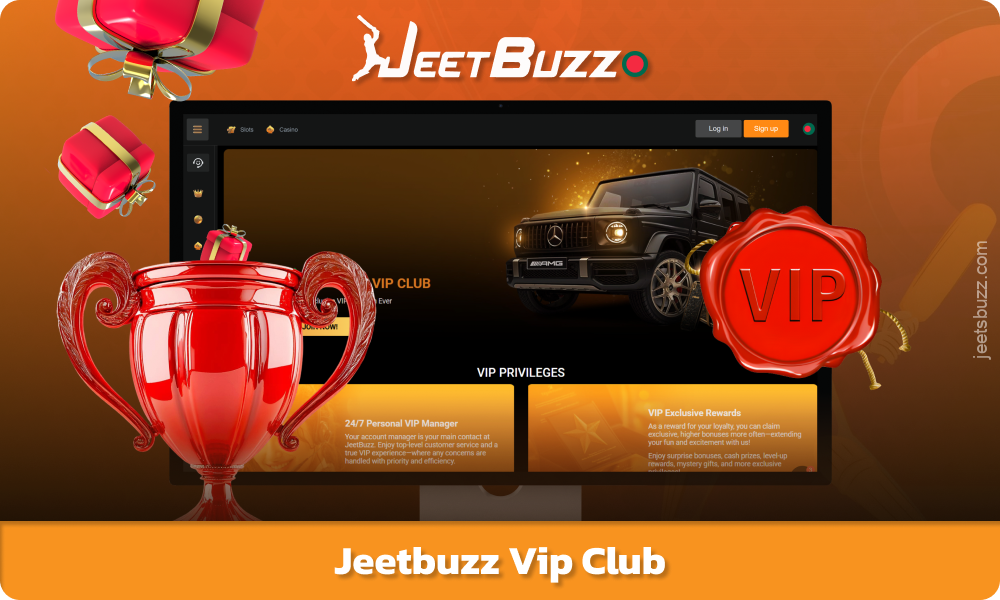 Players from Bangladesh can join the Jeetbuzz VIP Club, receive privileges, exchange VIP points for money, and compete for prizes